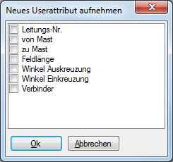Neue Benutzerattribute hinzufügen