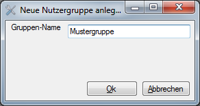 Eine neue Gruppe anlegen