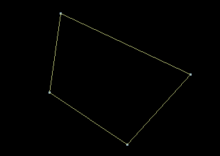 Diese Fläche wurde im Uhrzeigersinn angelegt