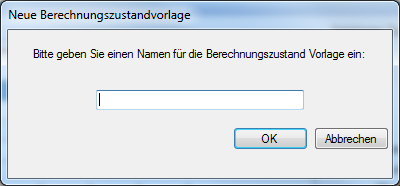 Namen der Vorlage eingeben