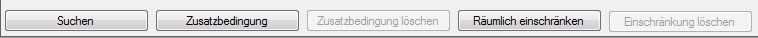 Buttonleiste der Objektsuche Buttonleiste der Objektsuche